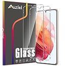 Aiziki Glass Screen Protector For Samsung Galaxy S21 5G Tempered Glass Film, Impact-Protection, Anti-Shatter, Anti-Scratch, HD Clear, Bubble Free, [2 Pack] Screen Protectors Samsung Galaxy S21 5G