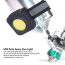 Pistola de pintura liviana en aerosol para automóvil con luz USB - pulverizador automotriz