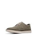 Clarks Forge Vibe Mens Casual Lace Up Shoes 44 EU Olive Suede