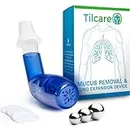 Tilcare Breathing Lung Expander & Mucus Removal Device - Exercise & Cleanse Therapy Aid for better Sleep & Fitness