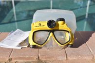 Máscara de imagen líquida para cámara nadar bajo el agua con estuche y explorador manual 5 MP