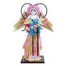 Enakshi Peking Opera Characters Chinese Style Bedroom Cabinet Statue Figurines Decor Yellow Pink Flag|Home & Garden | Home D?©cor | Figurines