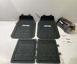 Plasticolor 001668 Heavy Duty All Weather Rubber Floor Mats 4-Piece Set For JEEP