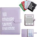 100 Envelope Challenge Budget Planner, $5,050 Money Saving Cash Challenge Book