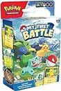 Pokémon TCG: My First Battle—Pikachu and Bulbasaur (Starter Kit Including 2 Ready-to-Play Mini Decks & Accessories)