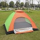 Tienda De Campaña para 2 Personas Impermeable Acampad Camping Carpa Multicolor