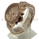 New In Box Michael Kors MK6096 Women's Wren Pavé Acetate 41mm Case Wrist Watch
