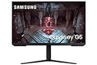 Samsung 32-Inch(80Cm) 2K QHD Odyssey G5 Gaming, 165Hz, 1Ms, Flat LCD Monitor, 2560 X 1440 Pixels, Height Adjustbale Stand, HDR10, AMD Freesync Premium (LS32CG510EWXXL, Black)
