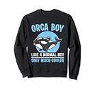 Orca Boy Like A Normal Boy Only Much Cooler I Orca Sweatshirt