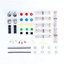 LAOMAO Elettronica Fan Kit, Pacchetto di componenti per i corsi di avviamento Arduino