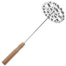 LALAFINA Swedish Rosette Iron Rosette Waffle Molds Cake Printing Cookie Pastry Mold Frying Mold Non-Stick Frying Spoon