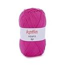 Menfis de Katia un algodón en ovillos de 100 gramos y 240 metros. (Fucsia (25))