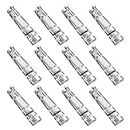 Atlantic Zaylo Aluminium Tower Bolt 4 inch,Tower Bolt for Main Door and Bathroom, Door Latch for Bedroom, Tower Bolt for Home,Offices, Doors,Windows, Easy to Fit, S.S. Finish, (Pack of 12 Pcs)