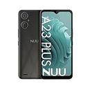 NUU A23Plus Cell Phone for AT&T, T-Mobile, Cricket, Mint Mobile, Metro, 64G/3GB 6.3" 4G LTE Worldwide and More, Dual SIM, Black, US Warranty & Hotline 2023 with Detachable & Replaceable Battery