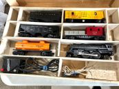 Vintage Lionel Steam Freight Electric Train Set #11540 w/Smoke O27 - 6 Cars