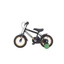 Wildtrak Wt001 Boys 8x12 SGL Blk Bicicleta para niños, Rueda de 12 Pulgadas, Negro, 12 Inch Wheel