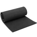 Black High Density Cosplay EVA Foam, 10mm Sheet for Costumes, Crafts, 14 x 39 In