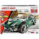 MECCANO Erector by, 5 in 1 Roadster Pull Back Car Building Kit, for Ages 8 and up, STEM Construction Education Toy