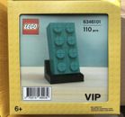 LEGO 6346101 VIP TEAL BRICK COLLECTORS EDITION BUILDING TOY DISPLAY 2x4 GIFT