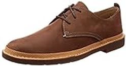 Clarks Men's Trace Tailor Brown Nubuck Leather Boat Shoes-9 UK (91261325067090)