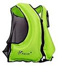 NAXER Inflatable Buoyancy Jackets Vests for Adults Kayak Kayaking Suit 90-160 lbs Easy Swimming Snorkeling Boating Paddleboarding Water Sports