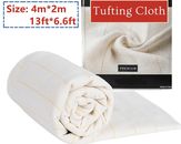 Primary Tufting Cloth 4 x 2 m Backing Fabric for Rug Tufting Guns Weaving Cloth