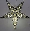 Monarch Paper Star Lantern (Black) by UMTA