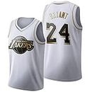 Maillots De Basketball Hommes Jersey 24# Bryant Adulte Basket Maillots Bryant Basketball T-Shirt Jersey Maillot