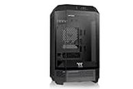Thermaltake Tower 300 Black/Micro-ATX Computer Case/ 2x140mm Pre-Installed Black Fans/Black/ 3 Year Warranty