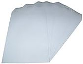 25 White A4 C4 Size Self Seal Plain Paper Envelopes 229 x 324mm 90gsm - Office Postal Mailing Postage Posting Supplies