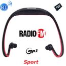 in Sport Bluetooth FM Radio mp3 Headphones Micro-SD Speakerphone Handheld