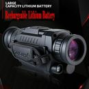 Sistema di visione notturna digitale a infrarossi cannocchiale da puntamento fucile mirino da caccia 935 mm fotocamera a infrarossi 