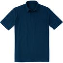 Men's Big & Tall Heavyweight Jersey Polo Shirt by KingSize in Navy (Size 3XL)