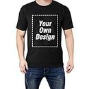 Plus Size Custom T Shirts for Men/Women Personalized T Shirt Design Your Own Shirt Add Text/Image/Logo Printed Photo for Men/Women