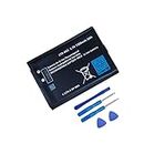 for Nintendo 3DS 2DS XL 2DS Game Console Replacement Battery CTR-003 1300mAh 3.7V + Tools