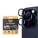 PanzerGlass™ Hoops Camera Lens Protector for Apple iPhone 15 Pro | Pro Max - Stylish Protection, Shockproof Glass, Blue