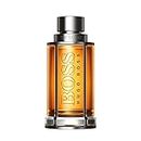 BOSS The Scent - Eau de Toilette for Him - Ambery & Woody Fragrance With Notes Of Ginger, Maninka Fruit, Leather Accords - Medium Longevity - 100ml