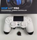 SCUF Infinity4PS Pro -PS4 White Shell (with EMR)