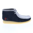 Clarks Wallabee Boot VCY 26165077 Mens Blue Suede Lace Up Chukkas Boots