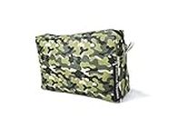 Coloron Dreamz Waterproof Printed "Army"Travel Pouch or Small Storage Bag for Electronics Accessories, Mekeup kit for Boyes, Girls, Kid's (Canvas, Printed, 8" X 5")