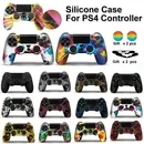Silicone Case For PS4 Controller Cover For dualshock 4 Gamepad joystick Skin For PS4 Accesorios 2