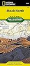 Moab North : outdoor recreation map : Utah, USA : rated mountain bike trails, highlighted 4WD trails, Arches National Park, road and trail mileage, ... maps: Trails Illustrated Other Rec. Areas