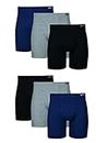 Hanes mens Tagless Comfortsoft Waistband - Multiple Packs Available Boxer Briefs, 6 Pack Assorted, Medium US