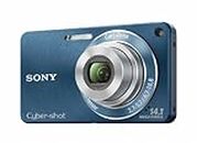 Sony DSC-W350 14.1MP Digital Camera with 4x Wide Angle Zoom with Optical Steady Shot Image Stabilization and 2.7 inch LCD (Blue)