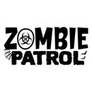 Pegatina de patrulla zombie
