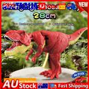 Electronic Dino Toys Gifts Moving Dinosaur Toys for (Sound Light Red)