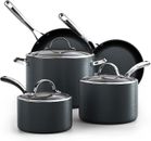 Kitchen Cookware Sets, Nonstick Hard Anodized Pots and Pans Set Includes Saucepa