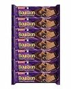 BakeMate Bourbon Biscuits Chocolate Cream Filled Combo Pack of 7 | Biscuits Family Pack | Chocolate Flavored Sandwich Biscuits | Chocolate Biscuits 945g