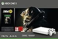 Microsoft Xbox One X 1TB, weiß - Fallout 76 Bundle Special Edition Weiß