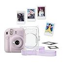 Limited edition instax mini 12 instant camera bundle, Lilac Purple